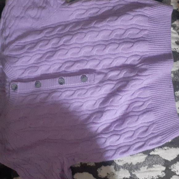 J crew cashmere cable- knit Hentley t-shirt - Picture 6 of 6